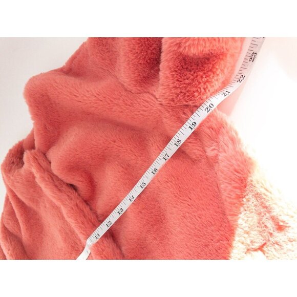 Bernardo Womens Coral Faux Fur Teddy Bear Coat Size XS - Picture 5 of 11